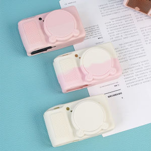 Pink Protective Silicone Case for Ricoh GR3 Camera Simple Storage Bag Durable Shockproof Cover Compatible with GRIII GR3X