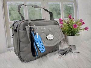 RIZKY BAG COLLECTION - TAS 2 IN 1 - 3 RUANG MOTIF ( SIGHMON)