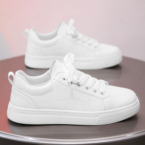 Mens Flat Bottom Casual Sneakers Heightening Thick Bottom Versatile Trendy Shoes Student Sports Shoes Comfortable All-Match