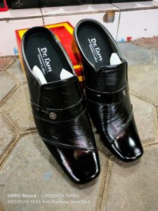 SEPATU SANDAL BUSTONG KULIT PRIA DR. IAM B. 6038 TAN ( PRODUKSI SENDIRI )