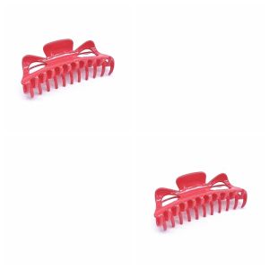 Kẹp Tóc Cỡ Lớn 14cm Màu Đen Đơn Giản Đa Năng Kẹp Đuôi Ngựa Sau Đầu Kẹp Tóc Khi Tắm Kẹp Cá Mập Phụ Kiện Tóc Thời Trang