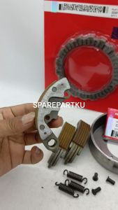 (KPH) PAKET 3 JENIS MANGKOK GANDA + GANDA + PLAT KOPLING KARISMA KIRANA SUPRA X 125/ PAKET HEMAT
