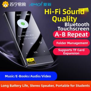 Amoi | Amoi X3 MP3 MP4 Music Player Bluetooth HiFi Lossless Audio Student Dedicated Portable Stereo Headphone Built-in Microphone