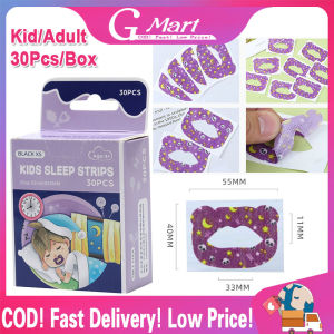 ⭐【LazTop Seller】 30PCS Correction Lip Nose Breathing Improving Patch for Children Adult Night Sleep Mouth Orthosis Tape Anti-Snoring Stickers LZC-Snoring-Stickers