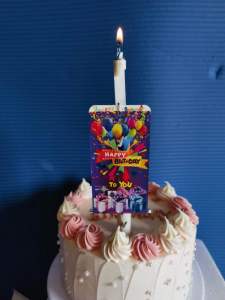 Fan Birthday Candle Cake Party Creative Music Surprise Clown Atmosphere Birthday Decoration 2368 Celebration Supplies Gifts