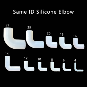 Silicone Elbow Flexible Repair Joint Hard Tube Soft Connector Elastic Right Angle Rubber Coupling Pipe Irrigation Garden