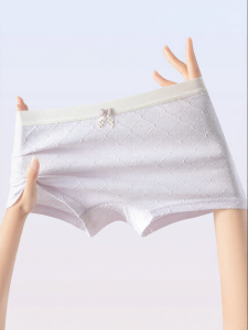 MiiOW | Cotton A-Class Girls Underwear Boxer Shorts for Developmental Stage