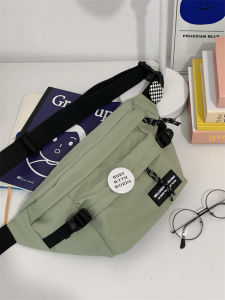 Japanese Style Ins Chest Bag Girls Large Capacity Original Niche Fashion Waist Bag Female K-style Harajuku Students Messenger Bag Fashion