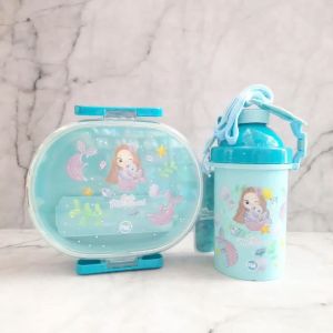 TECHNOPLAST Little mermaid Lunch Box 730ml/Kotak Makan Bekal Anak