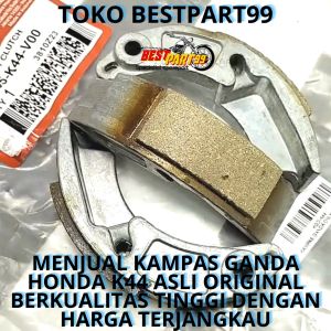 Kampas ganda honda K44 untuk motor BEAT ESP SCOOPY ESP VARIO 110 FI AHM berkualitas original asli ori