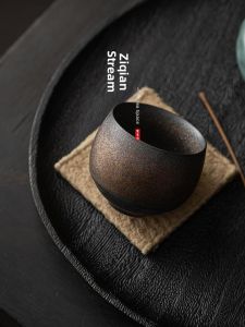 Japanese Handmade Coarse Pottery Tasting Cup