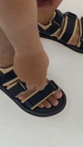 TVF Footwear - Sandals - Rainier Putih Hitam Krem