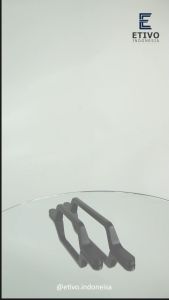 Etivo B39 Etivo Pull Bar Handle Black | Tarikan Laci | Gagang Lemari