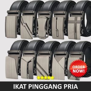 Ikat Pinggang Pria Keren Formal Casual - Banyak Pilihan Motif