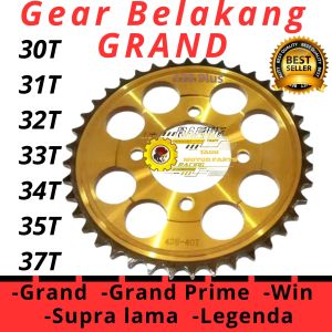 Gear Gir  Belakang Grand Prima Win Supra 30T 31T 32T 34T Supra Lama Gold Emas Win Prima