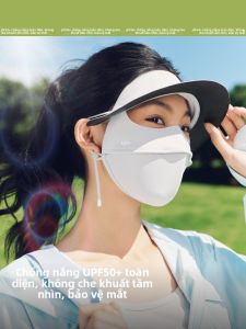 Nón lưỡi trai vải nylon chống tia UV che mặt toàn phần dùng vào mùa hè