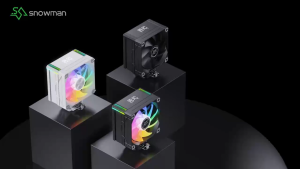 SNOWMAN MT4-V4D Digital Display ARGB CPU Fan Cooler Heatsink intel i5 i7 Ultra 7 LGA1851 1700 E5 2011 AMD AM4 AM5