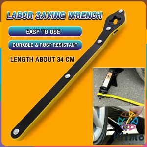 KLIMO Auto Labor-Saving Jack Ratchet Wrench with Long Handle Car Repair Tool