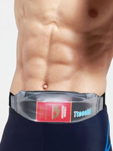 Transparent Waterproof Fitness Swimming Mobile Phone Waist Bag Close-Fitting Sports Protective Case for Men And Women