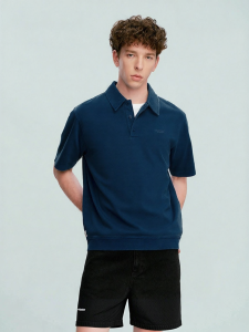 Champion | Turn-Down Collar Loose Casual Style Polo Shirt