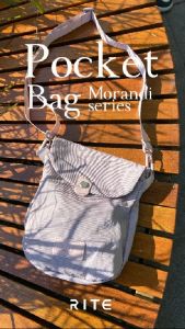 RITE Morandi series (V9) X Fo Fellow : GROUP pocket bag M : สะพายข้าง F5140067