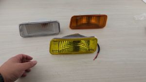 J106S08 BUMPER LAMP FOR CHROME BUMPER JETIMAX PROFIA CLEAR OR AMBER  OR YELLOW COLOUR
