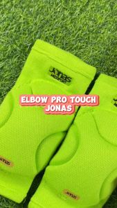 Elbow Jonas Pro Touch Deker Pelindung Siku Olahraga Futsal Sepakbola Elbowpad Pro Warna Cowok Cewek