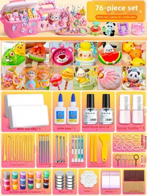 No-Bake Stone Plastic Clay DIY Kit Sculpting