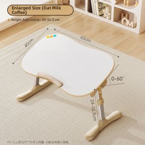 xiaotian | Foldable Montessori Early Education Study Desk Adjustable Height Bedside Table Bookshelf Desk