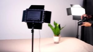 TNW Đèn LED 11 inch kèm nắp đậyĐèn studio di động kèm chân đènĐèn bảng vuông ánh sáng mềm mại