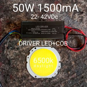 Chip spotlight LED50W +Driver 50W 1500mA spare parts DIY Fixใช้แทนของเก่าได้เลย