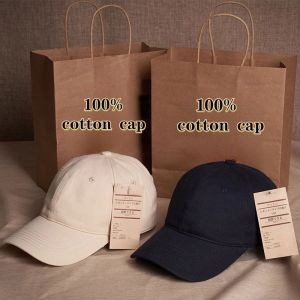 Unprinted 100% pure cotton lightweight board cap seasonal sun protection cap outdoor duckbill cap Japanese style baseball cap