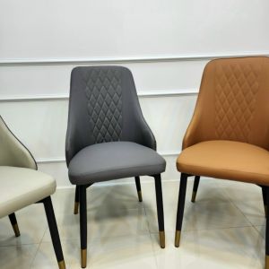 Ghế Ăn Hiện Đại T90 Bọc Da Pu Cao Cấp Chân Sắt Tĩnh Điện Phòng Ăn Chung Cư Sang Trọng. Sheraton T07