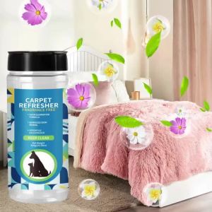 Carpet Deodorizing Powder Powerful Pet Smell Eliminator Urine Odor Dust Remover Refresher for Home Carpet Cleaning Accessories