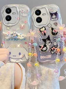 Cartoon Relief Protective Phone Case for Vivo Y22 Y22S Full Cover Soft Shell Anti-Fall Cute Couple Protective Cover