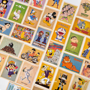 Đồ Trang Trí Tủ Lạnh Hình Hoạt Hình Cổ Điển Nhớ Về Thời Thơ Ấu Bộ Phim Hoạt Hình Đồ Trang Trí Tường Ảnh Bộ Đồ Trang Trí