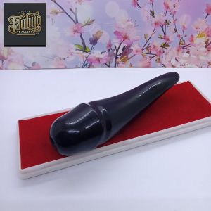 once pipa cangklong kayu kelor hitam unik dan lentik A623