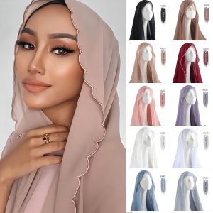 Motive Force Chiffon Shawl Sulam 4 Edge Embordiery Long Shawl 1.8Mx0.7M Motive Force Shawls Price - Lazada