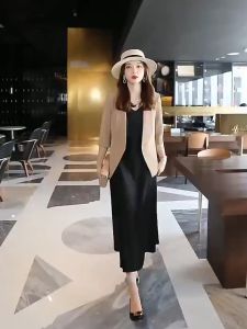 Set Đầm Vải Suông Tuyết Ý Áo Khoác Cotton Lụa nhẹ Full Size M L XL XXL - ROSA R08 Dáng Dài Sang Trọng