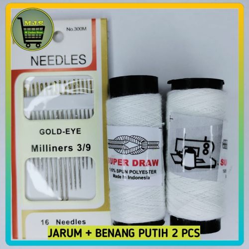 Cara Memilih Set Jarum Jahit Tangan dan Benang Sesuai Jenis Kain
