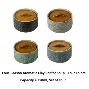 FENGBAI | Single-serving Ceramic Cooking Pot with Lid