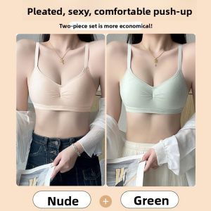 JIFANPAUL | Push-up Support Anti-sagging Side-boob Control Sports Bra Thin One-piece Cup Shaping