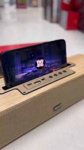 ลำโพงบลูทูธ รุ่น KTS-1665 รองรับUSB ทรงยาว เสียงดี  เสียFlash Driveได้  เพิ่ม/ลดเสียงได้ มีช่องวางมือถือ ส่งของจากกทม สินค้าส่งเร็วทุกวัน