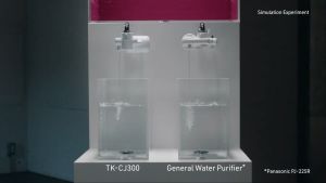 PANASONIC TK-CJ300 FAUCET WATER PURIFIER WITH THE LONG LASTING MICROCLEAR4000 FILTER CARTRIDGE TK-CJ300-WMA