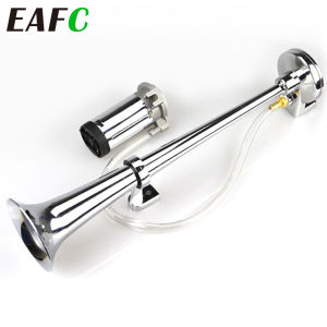EAFC12V-24V Car Air Horn 17 Inch 150DB 180Hz Car Siren Tone Pump Single Horn Compressor Bocina for Truck Car