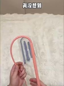 Pet Mainan Kucing Buntut Tikus Cicak  Mouse Tail Silicone Cat Teaser Pet Mainan Interaksi Tongkat