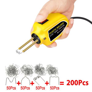 Bộ Dụng Cụ Hàn Nhựa Cầm Tay 100W Máy Hàn Nhiệt Sửa Chữa Vết Nứt Cản Xe Hơi Kayak - Dụng Cụ Sửa Chữa Nhựa