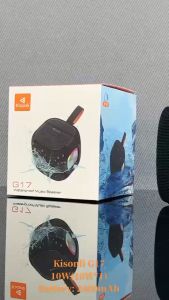 KISONLI Speaker Bluetooth G17 TWS Waterproof IPX6 RGB Stereo Bass