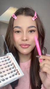 Upgraded MLEN DIARY Glue-free False Eyelashes For Beginners No Need Use Glue Reusable False Eyelash