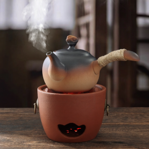 MIANXIAOCHENG | Outdoor Single-use Red Clay Charcoal Stove Set